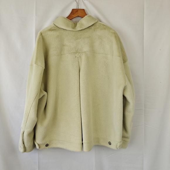 We The Free Cozy Opal Swing Button Up Faux Fur Jacket Size Small Women's - Picture 14 of 16